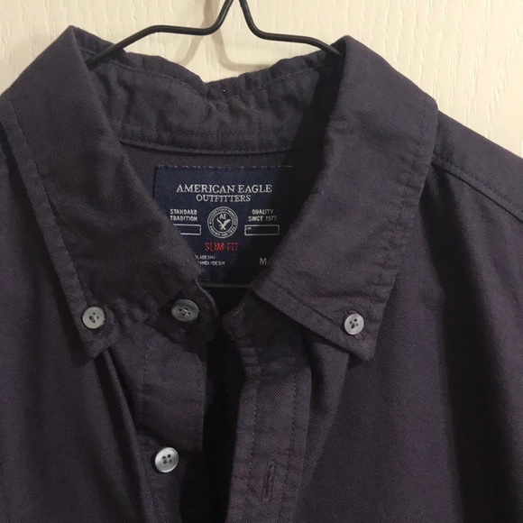 AE 🦅 Men’s Button Down Shirt - Picture 2 of 6